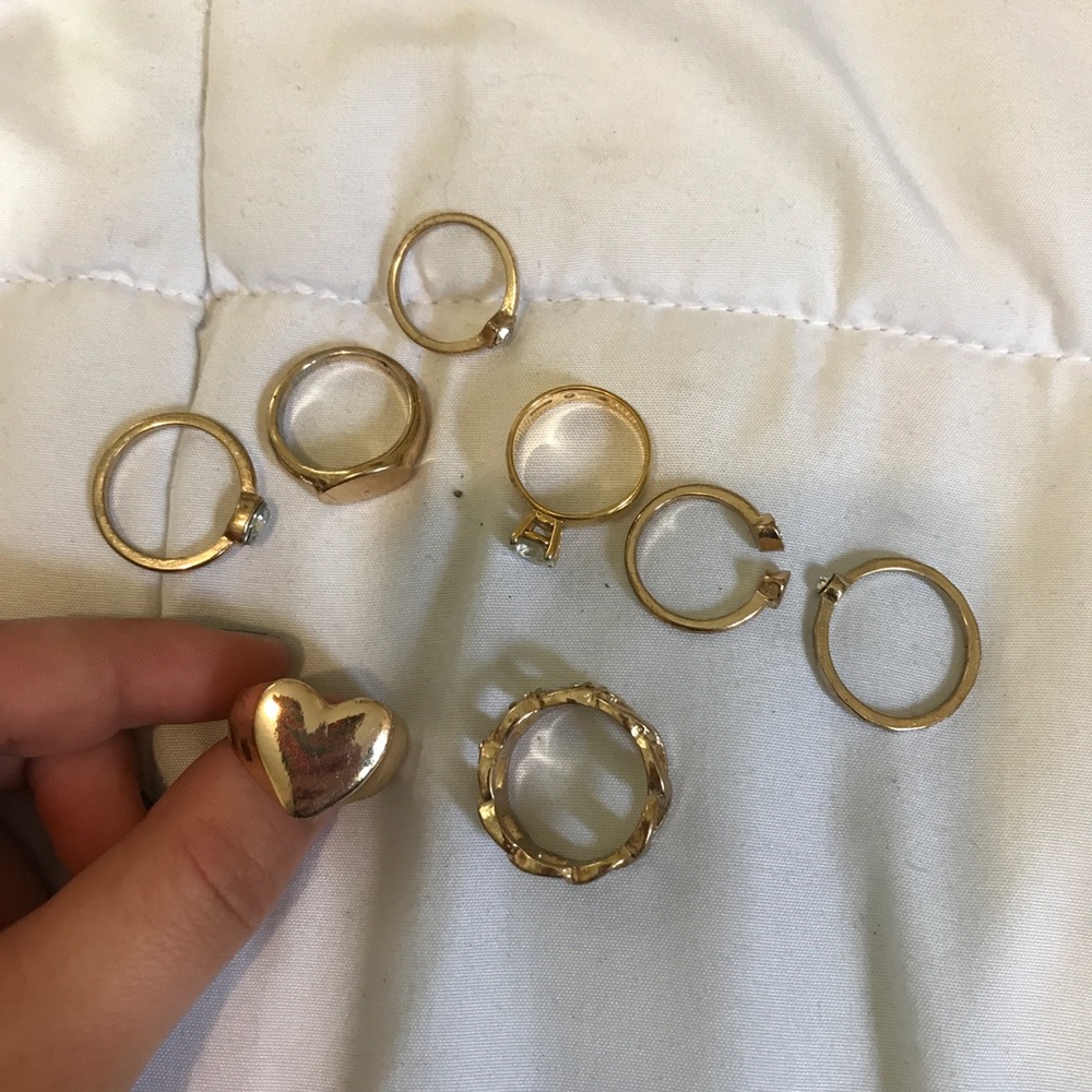 Gold rings
